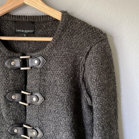 Cynthia Rowley Cardigan Sweater sz M - Picture 5 of 5